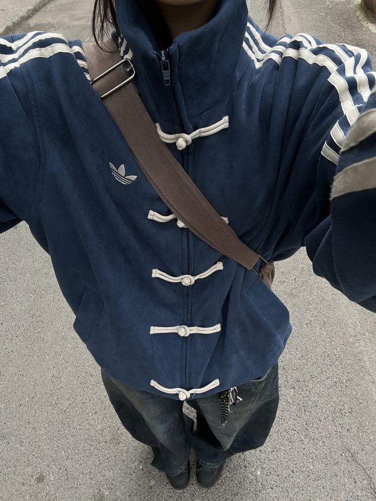 Adidas Navy Jacket - New Year Collection