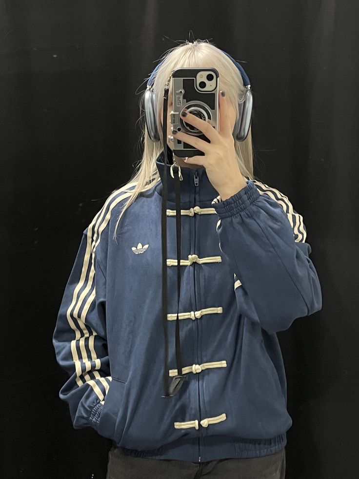 Adidas Navy Jacket - New Year Collection