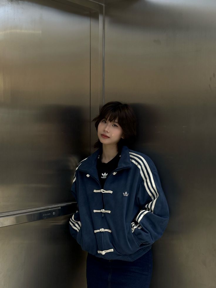 Adidas Navy Jacket - New Year Collection